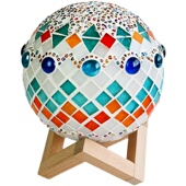 欠揍灯 台灯马赛手工自制材料包星球灯月球灯触控