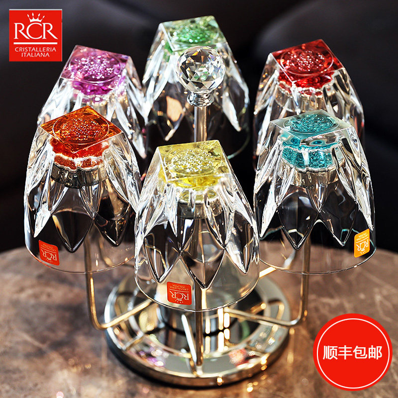 意大利水晶玻璃幻彩威士忌洋酒啤酒杯果汁水杯牛奶杯装,餐饮具,洋酒/威士忌杯,淘宝优惠券,粉丝福利购,淘宝优惠卷
