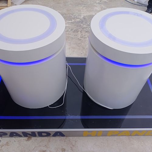 定制人造纤维板精品烤漆多功能地台 各种异型发光地台