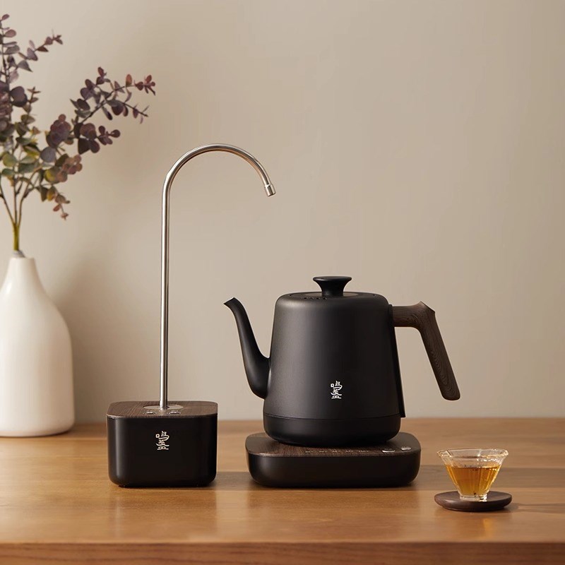 鸣盏自动上水器桶装水电动抽水器桌面饮用水大桶水饮水机出水器