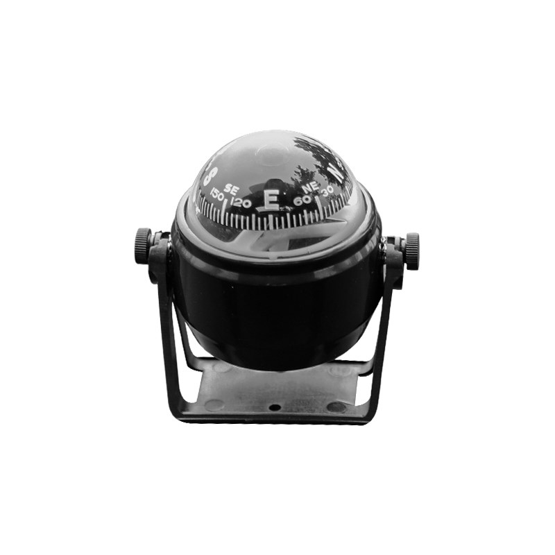 车用船用指南针车载船用磁罗经航海指南带磁偏角调节车船用指南针