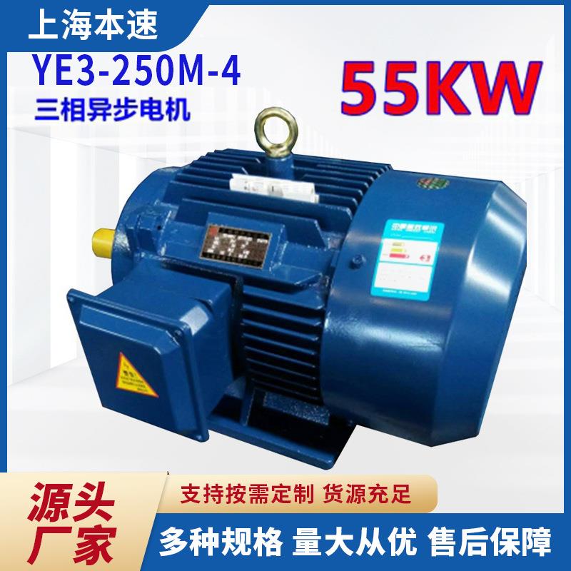 YE3系列三相异步马达YE3-250M-455W千瓦4极三相异步电机马达