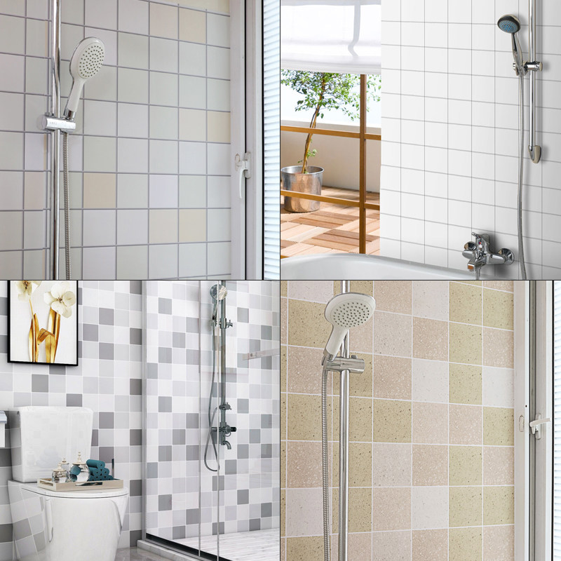 瓷砖纸遮丑补洞加厚浴室厕所墙面防水防潮自粘墙纸墙,家居饰品,软装墙贴,淘宝优惠券,粉丝福利购,淘宝优惠卷