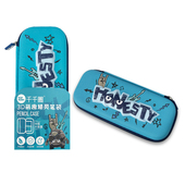 麦思考 笔袋文具袋学生文具分层式 拉链D立体铅笔盒