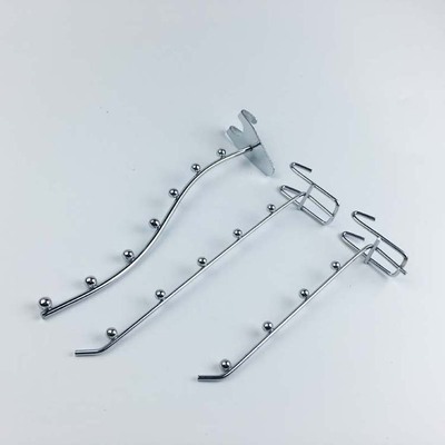 货架网钩网格网片挂钩超市货架挂钩商场挂钩挂网5珠挂网7珠弯挂钩