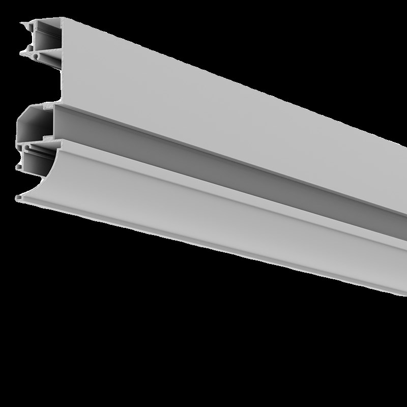 明装眼皮顶角线灯免吊顶免槽发光石膏线灯天花客厅氛围装饰灯