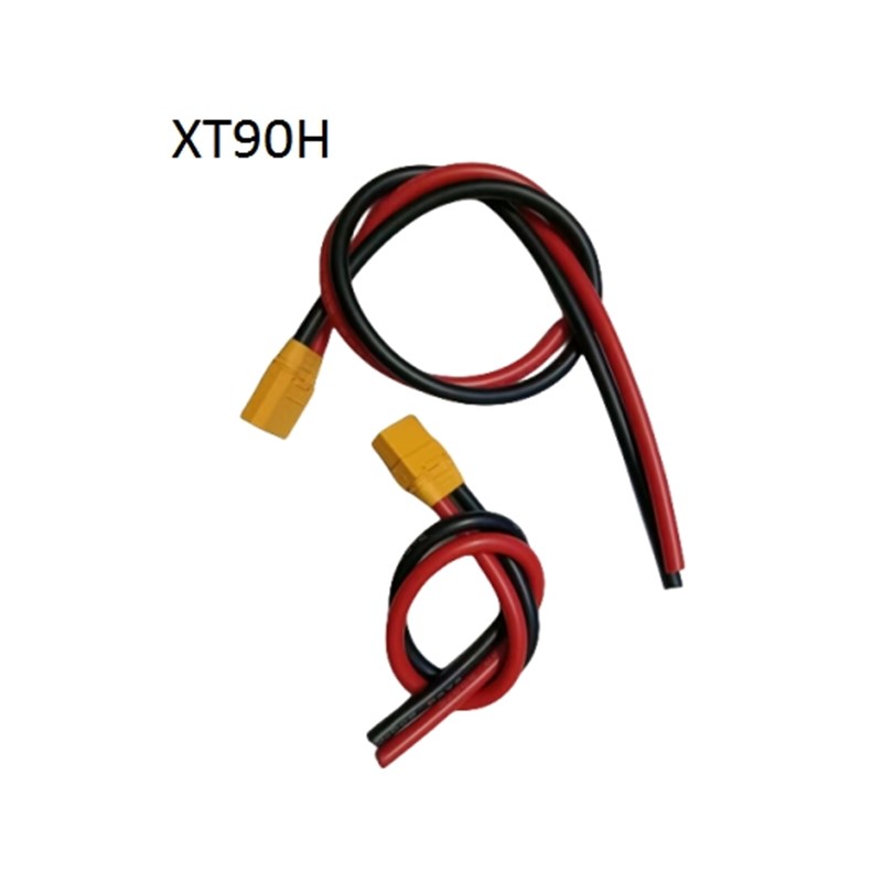 大炮充电线转接线XT0XT90公母接口转品字口公头电动车连接线
