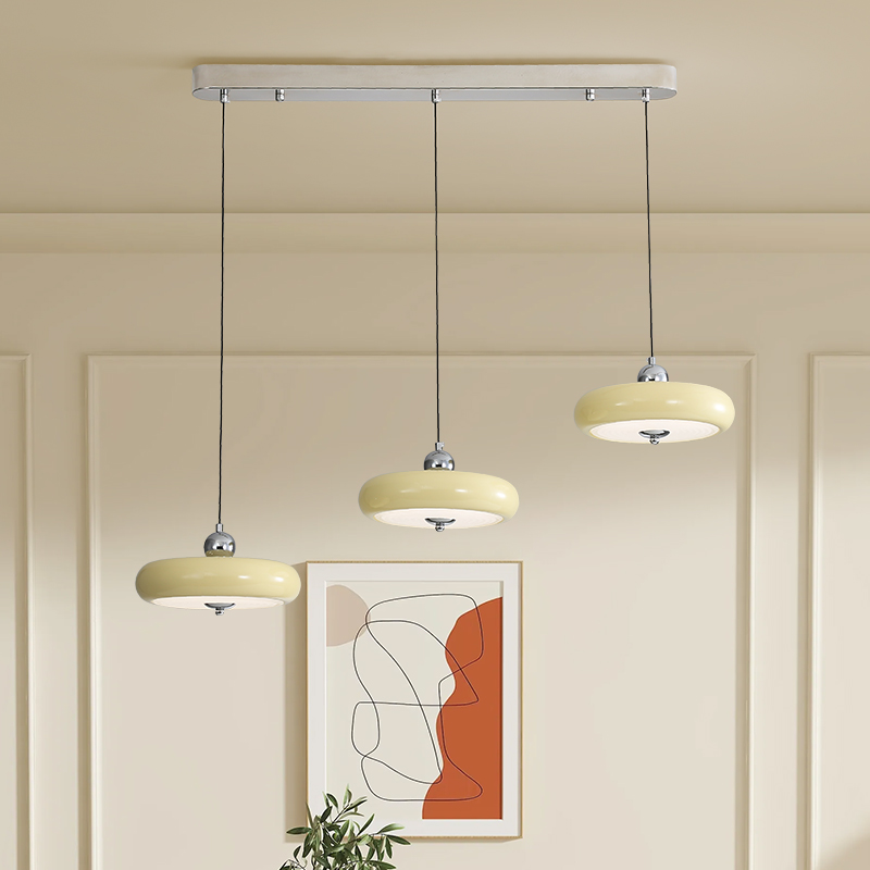 帕莎20年新款餐厅吊灯法式奶油风卧室灯具现代简约餐桌吧台吊灯