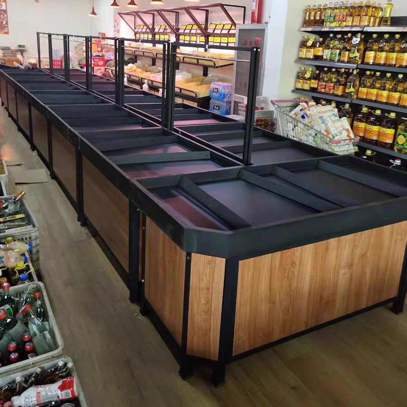 超市水果货架生鲜超市货架蔬菜货架水果中岛货架水果店货架展示架