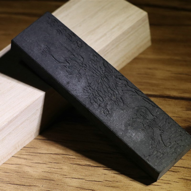 2年陈墨墨条墨汁徽墨老墨条老墨块书法书画墨老松烟古墨收藏文房