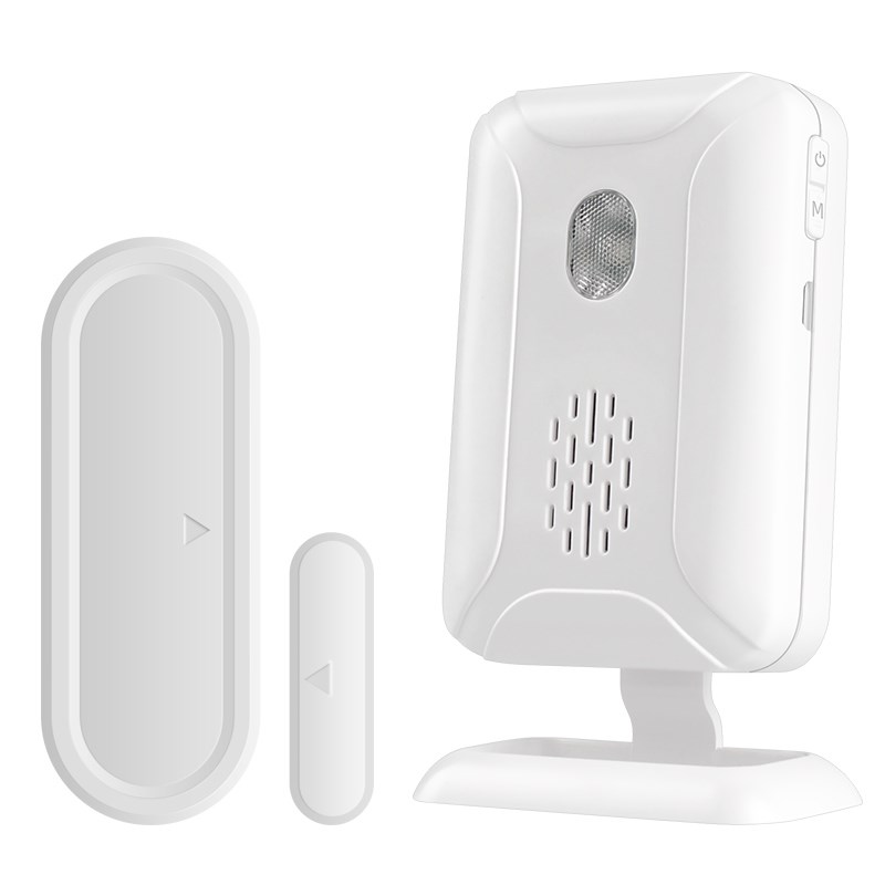 冰柜开门提醒器防盗门铃铛分离报警器来人提示欢迎光临迎宾感应器