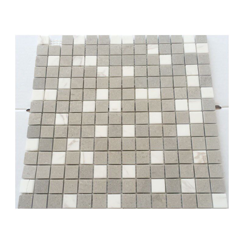 石材马赛弧形大理石灰白文化石浴室灰姑娘房地砖水池