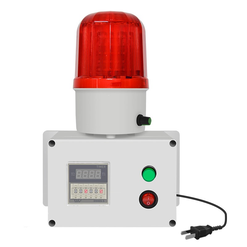 计时报警器 工业机器设备时间循环声光报警器 定时报警器