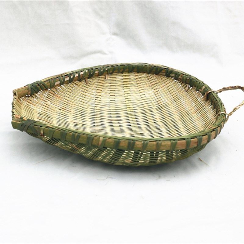 筲箕家用商用优质精美竹编大小沥水沥饭沥米洗菜果盘四川重庆