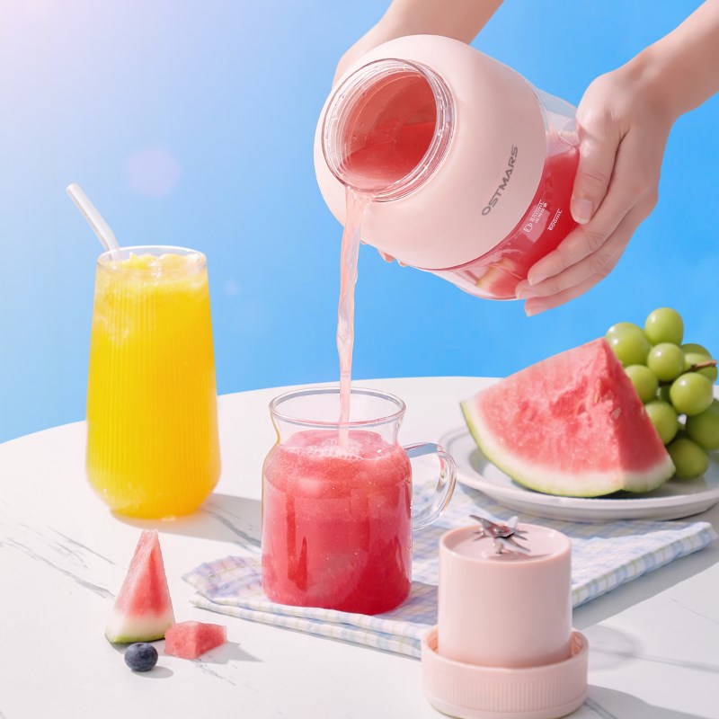 德国OTMR榨汁杯大容量无线便携式榨汁机多功能鲜榨碎冰果汁杯