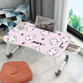 卡通笔记本电脑桌学生宿舍卧室懒学习书桌床上小桌子