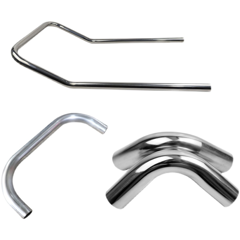 不锈钢弯管加工定制U形管蛇形管门把手数控切割方管空心圆管折弯