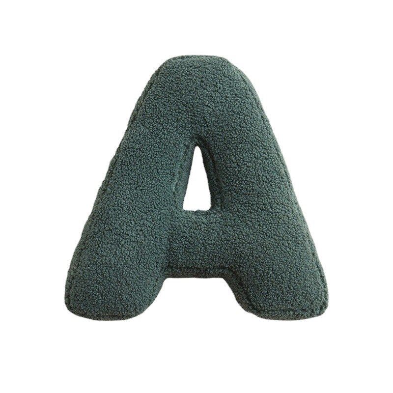 创意英文字母抱枕个字母表LO个性沙发床头异形抱枕