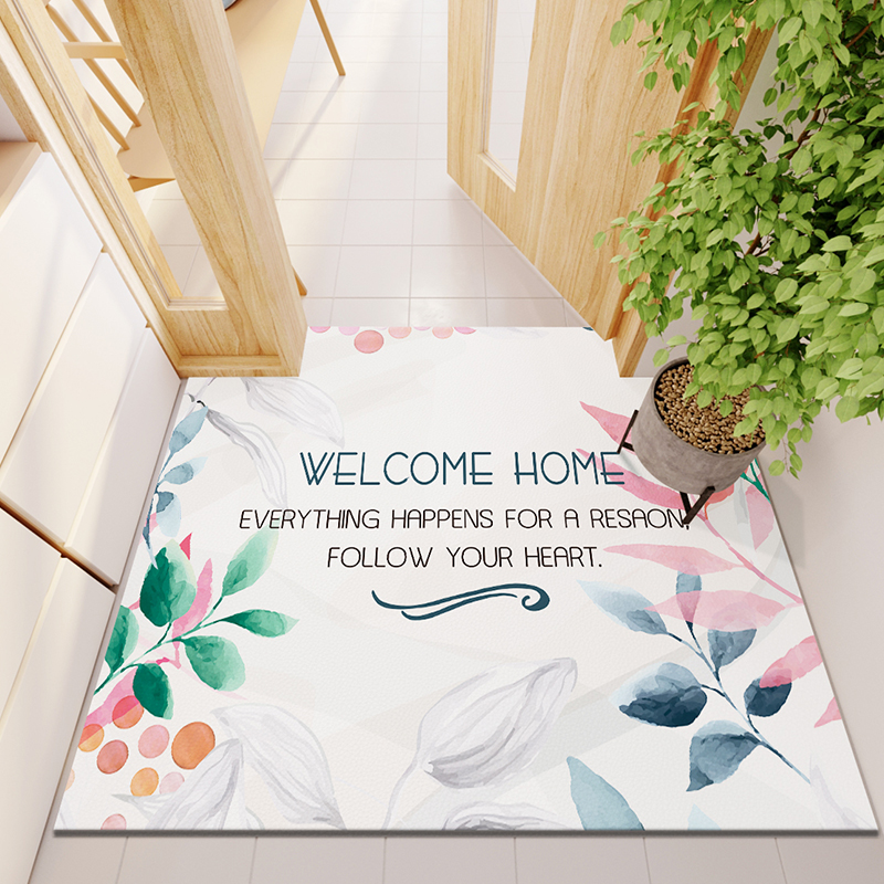 进户门可擦洗皮革门内入门地垫 pvc客厅可免洗入户门垫易打理垫子