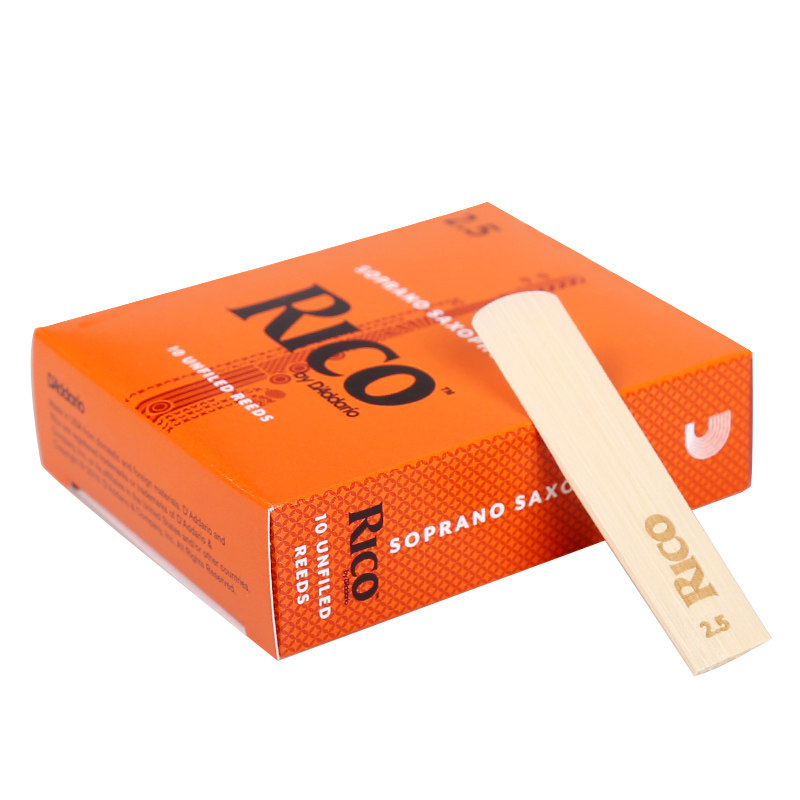 ICO高音萨克斯哨片降直管萨克斯哨片橙盒片装.号