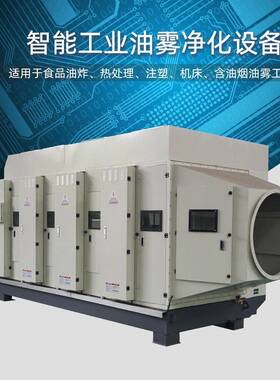 大型自清洗CNC机床油雾净化系统工业油烟净化器静电式油雾收集器