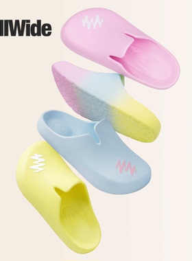 WallWide重构系列25新款一脚蹬多巴胺秋冬EVA半包勃肯鞋休闲02D