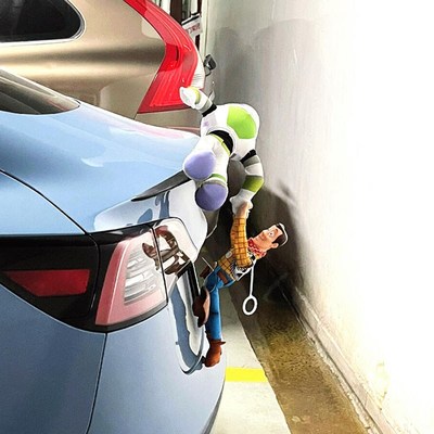 巴斯光年车尾挂件汽车车载尾部装饰品车外玩偶总动员高级