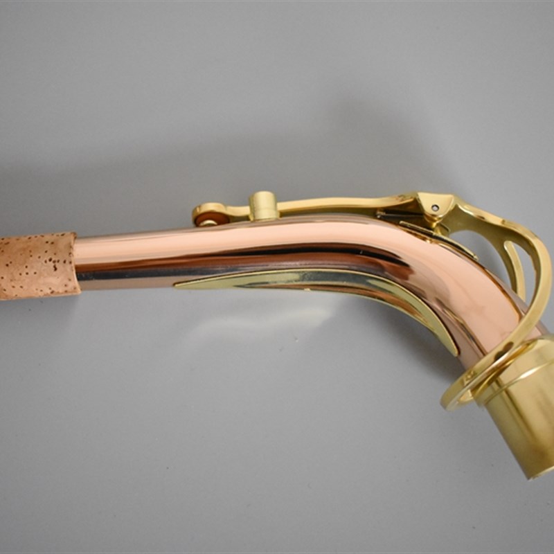 促销金音降E中音萨克斯弯脖脖管号嘴嘴子萨克斯二节萨克斯