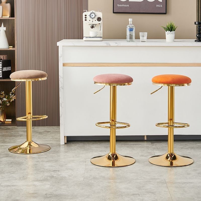 家用现代高椅子舒适吧台凳高脚凳钛金升降,住宅家具,高脚凳,淘宝优惠券,粉丝福利购,淘宝优惠卷