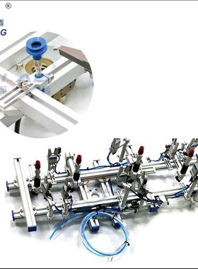 莱盾SMBE1滑移支架 机械手治具连接固定支架底座 金具滑移工装