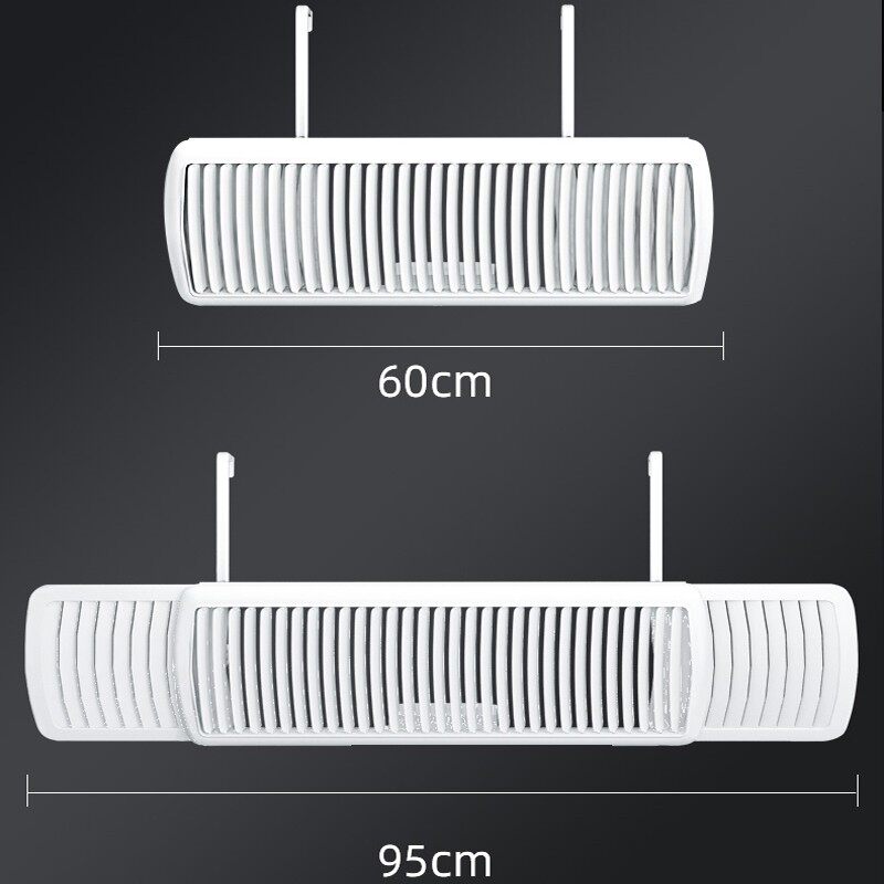 宜百利空调挡风板防直吹壁挂式遮风帘冷气出风口挡板通用导风百叶