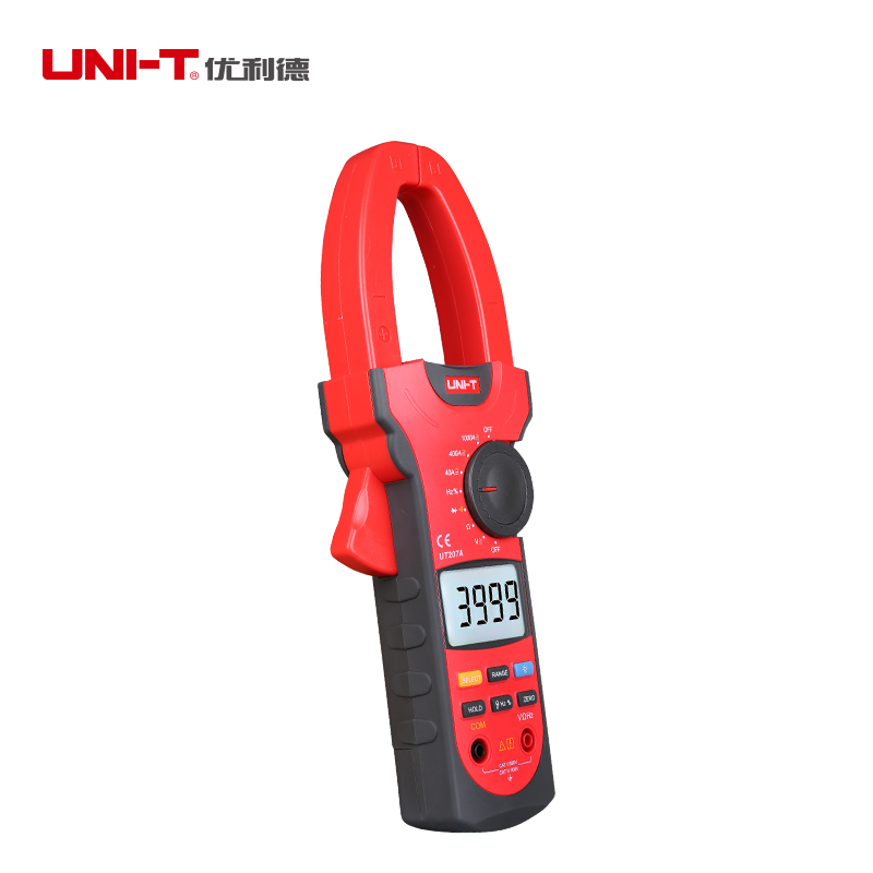 优利德钳形万用表UT207A/208A/209A 1000A交直流电流表数字钳形表