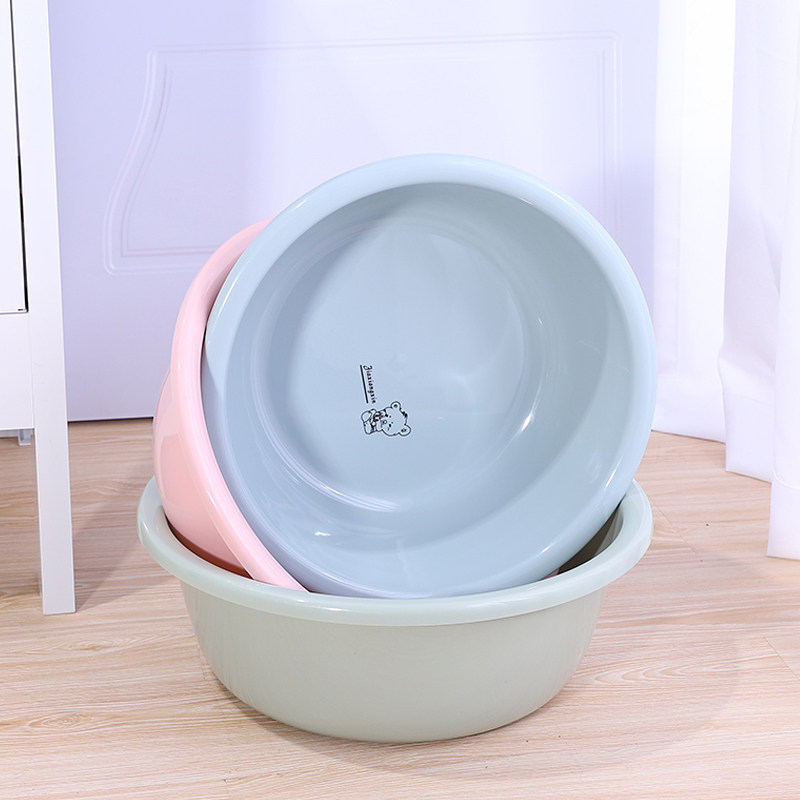 三件加厚塑料洗脸盆家用大号宝宝脸盆加深洗菜盆洗手盆洗脚盆子,家庭/个人清洁工具,脸盆,淘宝优惠券,粉丝福利购,淘宝优惠卷