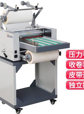 防卷曲L89A冷热表单双面腹膜机不干胶全自动覆膜机