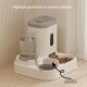 Larg Cat Feeder Automatic With Dog Bowl Fountain wFood Water