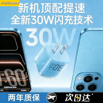 诺胜者TypeC单口原装30W适用苹果