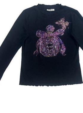 VAZSLVE/原创设计 气质轻奢时尚夏季显瘦T恤【2848】