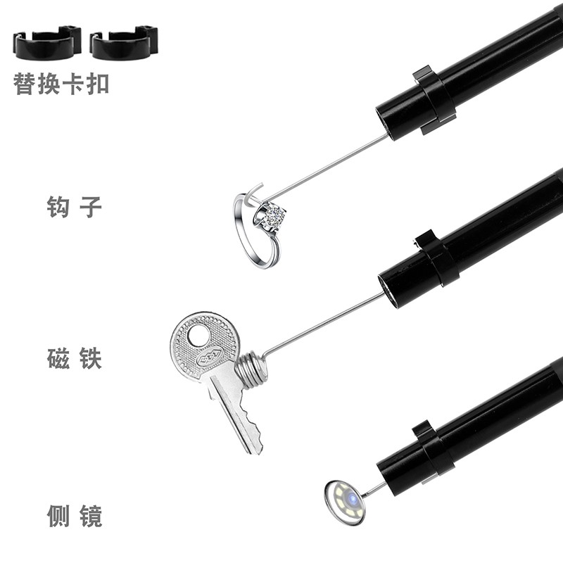 内窥镜高清摄像头汽修管道发动机空调检测仪4.3寸屏内窥镜探头