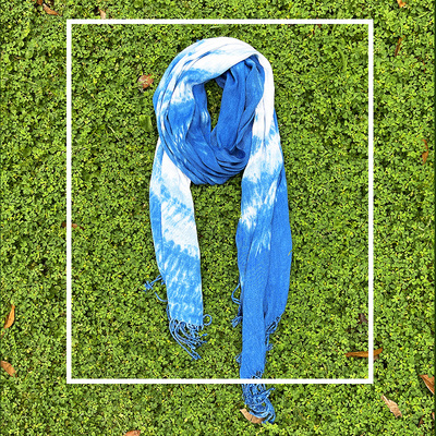 扎染靛蓝染色剂工具材料包学生免煮冷染染料手工课di全煮颜料