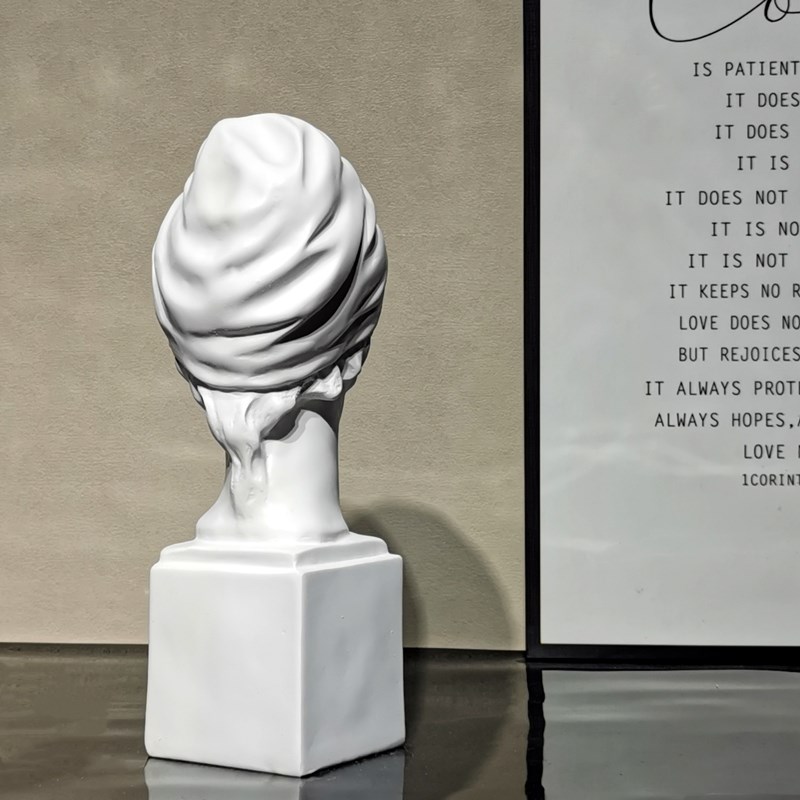 少女树脂石膏人物雕像素描静物写生美术教具学生绘画道具模具