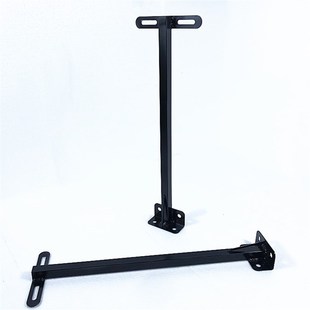 新款防锈投光灯固定支架广告牌发光字补光灯杆铁艺镀锌方管