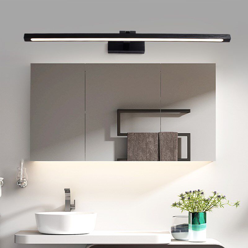 卫生间镜前灯LED镜灯镜柜专用免打孔洗脸盆壁灯全铝材伸缩超亮