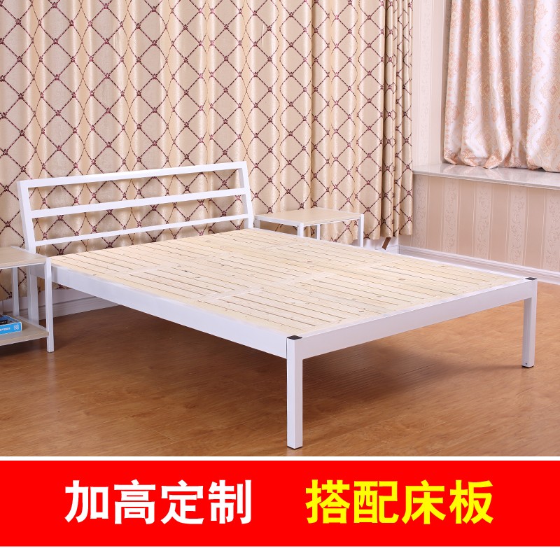 欧式铁艺床铁床人床米1.8米公床儿童床单人床钢架床