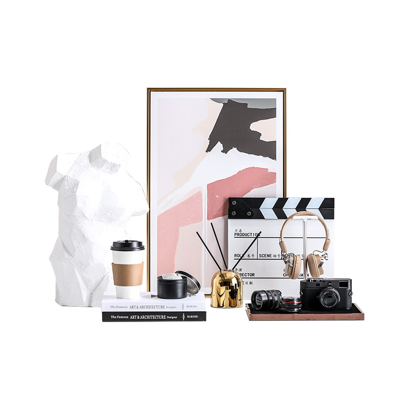 样板间定制家居女孩房卧室飘窗书桌书房书柜软装饰品餐耳麦,家居饰品,装饰摆件,淘宝优惠券,粉丝福利购,淘宝优惠卷