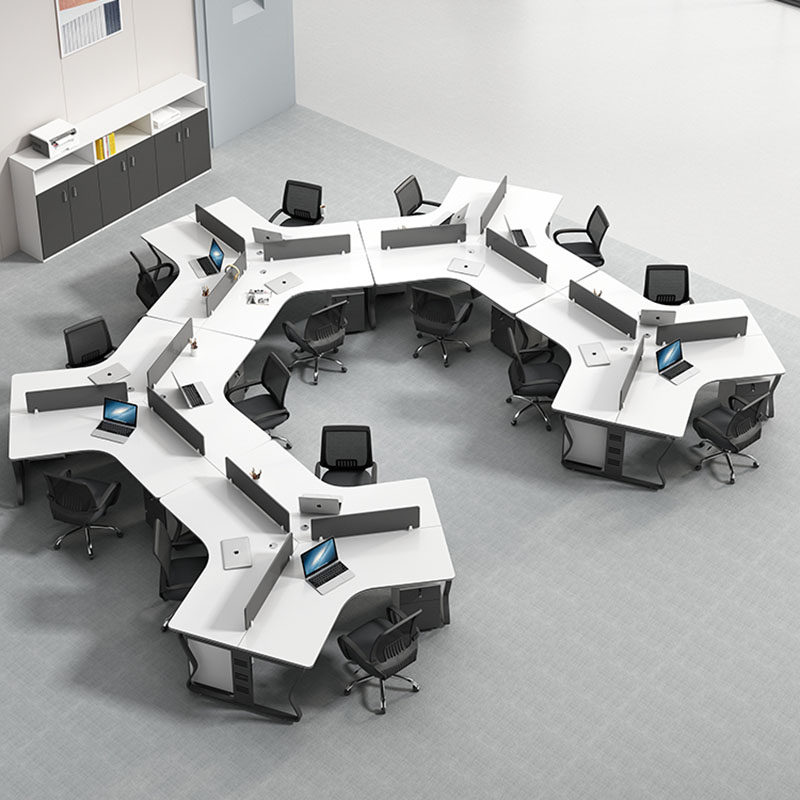 职员办公桌员工位隔断卡座桌椅人位现代办公室家具