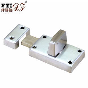 防盗安全插销门栓门闩 房门旋钮插销卫生间门插销 明装 插销