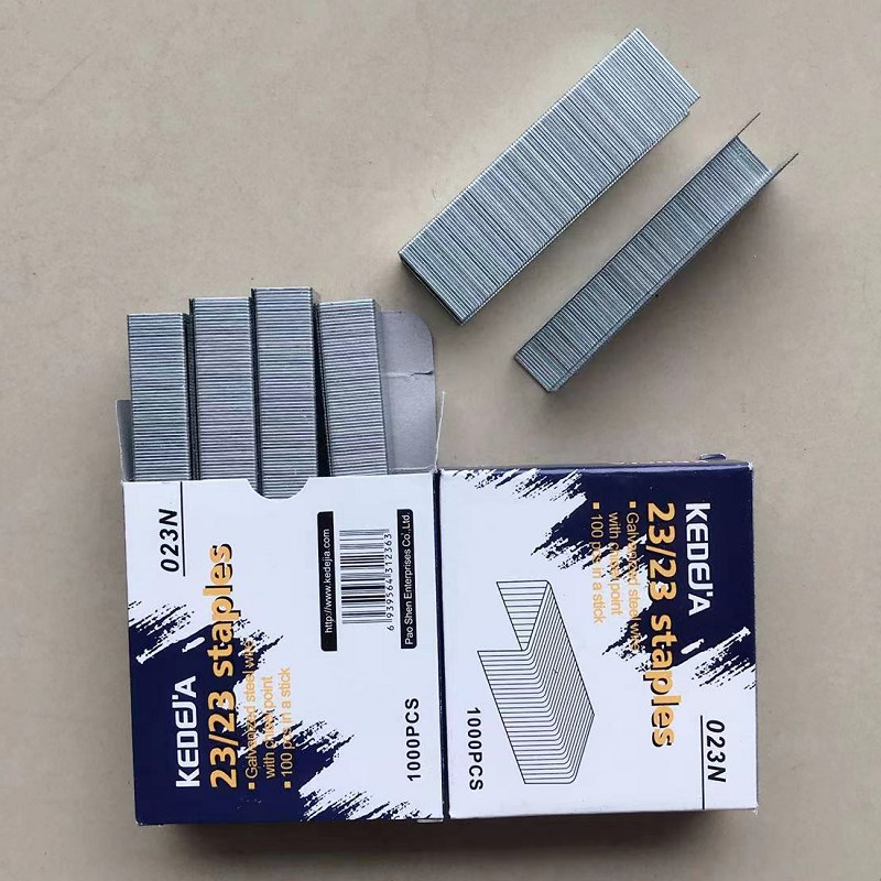 2/2订书针厚层订书机用高强镀锌优质金属制造可订210张10盒