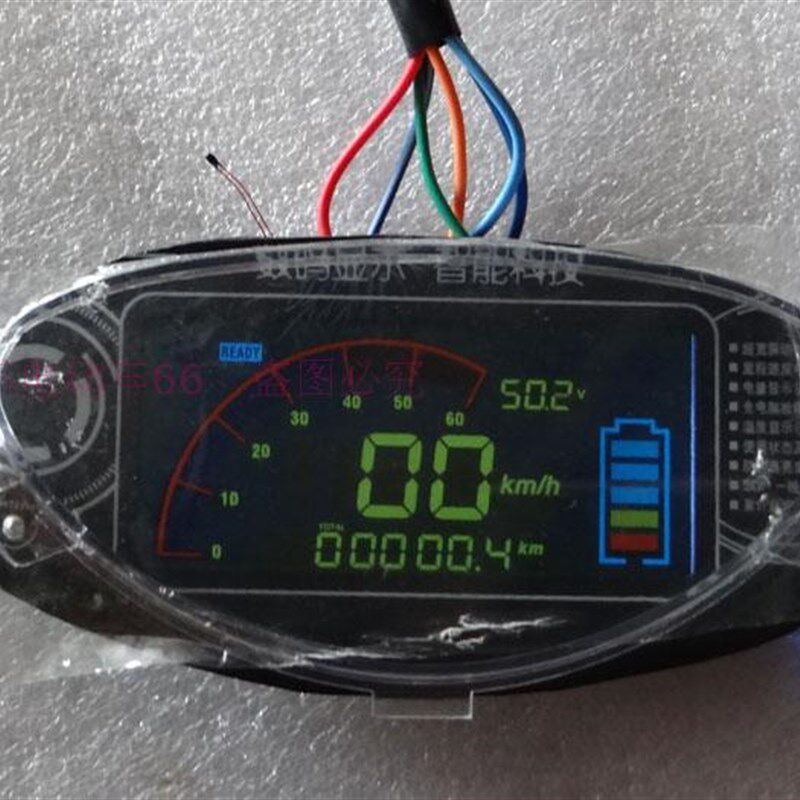 款电动车金茉莉雅士利液晶屏电量显示屏数字显示