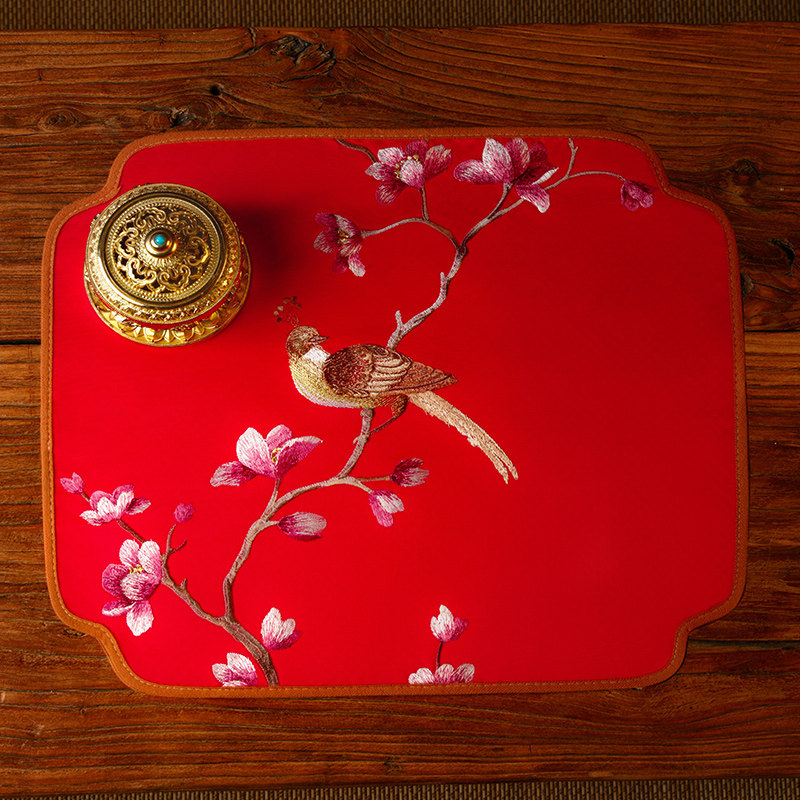 新杯垫餐桌隔热垫家用扇形桌垫圆桌布艺托盘垫布防滑定制餐垫,居家布艺,餐垫,淘宝优惠券,粉丝福利购,淘宝优惠卷