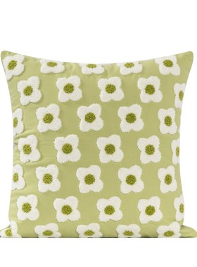 NW新宸优品 夏季抱枕绿色新小客厅沙发卧室床上簇绒靠垫